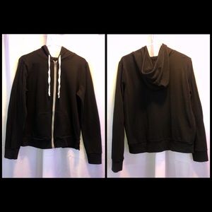 Black zip up